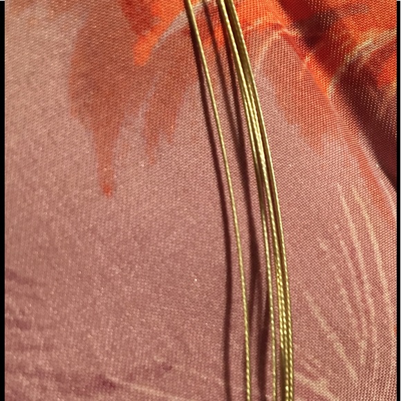 Necklace & Earring Artisan Jewelry SET Gold & Sterling ~ Unique PERFECT GIFT 🎁 - Picture 7 of 16